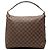 Borsa a tracolla Louis Vuitton Damier Ebene Portobello PM Marrone