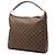 Borsa a tracolla Louis Vuitton Damier Ebene Portobello PM Marrone - vista 2