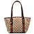Borsa Tote Gucci GG Canvas Jolicoeur marrone