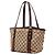 Borsa Tote Gucci GG Canvas Jolicoeur marrone - vista 2
