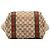 Borsa Tote Gucci GG Canvas Jolicoeur marrone - vista 3