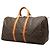Bolso de viaje Louis Vuitton Monogram Keepall 55 Marrón Castaño - vista 2