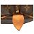 Bolso de viaje Louis Vuitton Monogram Keepall 55 Marrón Castaño - vista 5