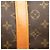 Bolso de viaje Louis Vuitton Monogram Keepall 55 Marrón Castaño - vista 7