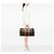 Bolso de viaje Louis Vuitton Monogram Keepall 55 Marrón Castaño - vista 9