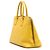 Borsa Prada Large Saffiano Lux Promenade Gialla Giallo - vista 2