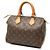 Borsa Boston Louis Vuitton Monogram Speedy 25 Marrone - vista 2