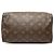 Borsa Boston Louis Vuitton Monogram Speedy 25 Marrone - vista 3