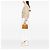 Borsa Louis Vuitton Monogram Vernis Reade PM Beige - vista 7