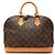Borsa Louis Vuitton Monogram Alma PM Marrone