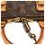 Borsa Louis Vuitton Monogram Alma PM Marrone - vista 7