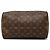 Borsa Boston Louis Vuitton Monogram Speedy 30 Marrone - vista 3