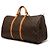 Borsa da viaggio Louis Vuitton Monogram Keepall 60 Marrone - vista 2