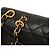 Borsa a tracolla Chanel Maxi XL Classic Single Flap in pelle di agnello nera Nero - vista 6