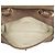 Borsa a tracolla Chanel Small Quilted in pelle d'agnello e tweed marrone con catena - vista 4