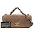 Borsa a tracolla Chanel Small Quilted in pelle d'agnello e tweed marrone con catena - vista 7