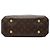 Bolsa Satchel Louis Vuitton Monogram Montaigne BB Castanha Marrom - vista 3