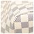 Borsa Tote Louis Vuitton Damier Azur Neverfull MM Bianca Bianco - vista 12