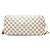 Borsa Tote Louis Vuitton Damier Azur Neverfull MM Bianca Bianco - vista 3
