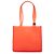 Orange Chanel Rubber Logo Jelly Tote