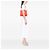 Orange Chanel Rubber Logo Jelly Tote - Ansicht 7