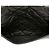 Borsa a tracolla Chanel Reissue 2.55 Double Flap 227 in pelle di vitello invecchiata matelassé nera Nero - vista 6