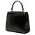 Black Gucci Calfskin Lady Lock Satchel - view 2