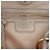 Goldene Soft Lady Dior Tote Bag Medium aus irisierendem metallischem Lammleder Cannage - Ansicht 5