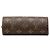 Sac à main Louis Vuitton Monogram Papillon Pochette Marron - vue 3