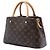 Borsa Satchel Louis Vuitton Monogram Montaigne BB Marrone - vista 2