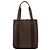 Bolso Tote Louis Vuitton Damier Ebene Cabas Beaubourg Marrón