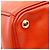 Tote Prada Galleria Double Zip Extra Large em Saffiano Lux Laranja - vista 11