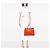 Tote Prada Galleria Double Zip Extra Large em Saffiano Lux Laranja - vista 13