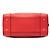 Borsa Amazona 28 LOEWE Edizione Limitata in pelle di capra rossa Rosso - vista 3