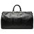 Borsa da viaggio Louis Vuitton Epi Keepall 50 Nera Nero
