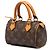 Bolso Nano Speedy Monogram Louis Vuitton Marrón Castaño - vista 2