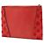 Borsa Clutch Louis Vuitton Veau Cachemire W Rossa Rosso - vista 2