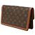 Brown Louis Vuitton Monogram Pochette Dame PM Clutch Bag - view 2