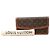 Brown Louis Vuitton Monogram Pochette Dame PM Clutch Bag - view 7