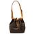 Borsa a secchiello Louis Vuitton Monogram Petit Noe Marrone