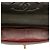 Bolsa de ombro Chanel Maxi XL Classic Single Flap em pele de cordeiro preta Preto - vista 4