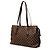 Borsa a tracolla Louis Vuitton Damier Ebene Chelsea Marrone - vista 2
