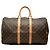 Brown Louis Vuitton Monogram Keepall 45 Travel Bag