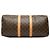 Brown Louis Vuitton Monogram Keepall 45 Travel Bag - view 3