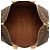 Brown Louis Vuitton Monogram Keepall 45 Travel Bag - view 4