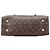 Borsa Satchel Louis Vuitton Monogram Tuileries Marrone - vista 3
