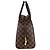 Borsa Louis Vuitton Damier Ebene Nolita Marrone - vista 13