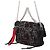 Bolsa Chanel Astronaut Essentials de tweed acolchoado e nylon preta Preto - vista 2