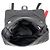 Bolsa Chanel Astronaut Essentials de tweed acolchoado e nylon preta Preto - vista 5