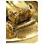 Orecchini a clip rotondi in cristallo placcati oro Chanel CC Gold D'oro - vista 9